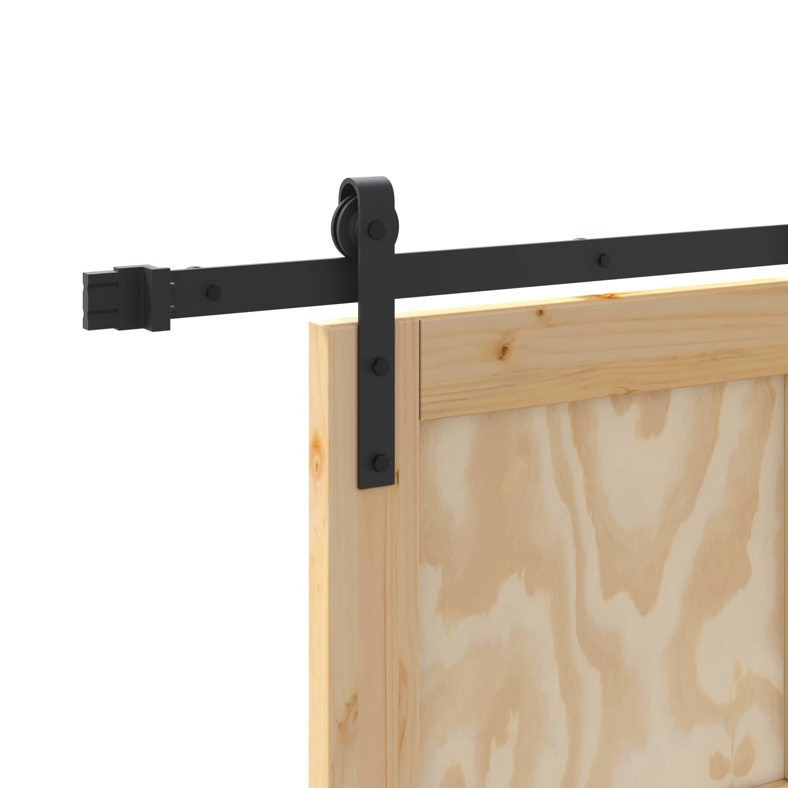 Skydedør Naturfarvet 86 x 198,5 cm Massivt fyrretræ