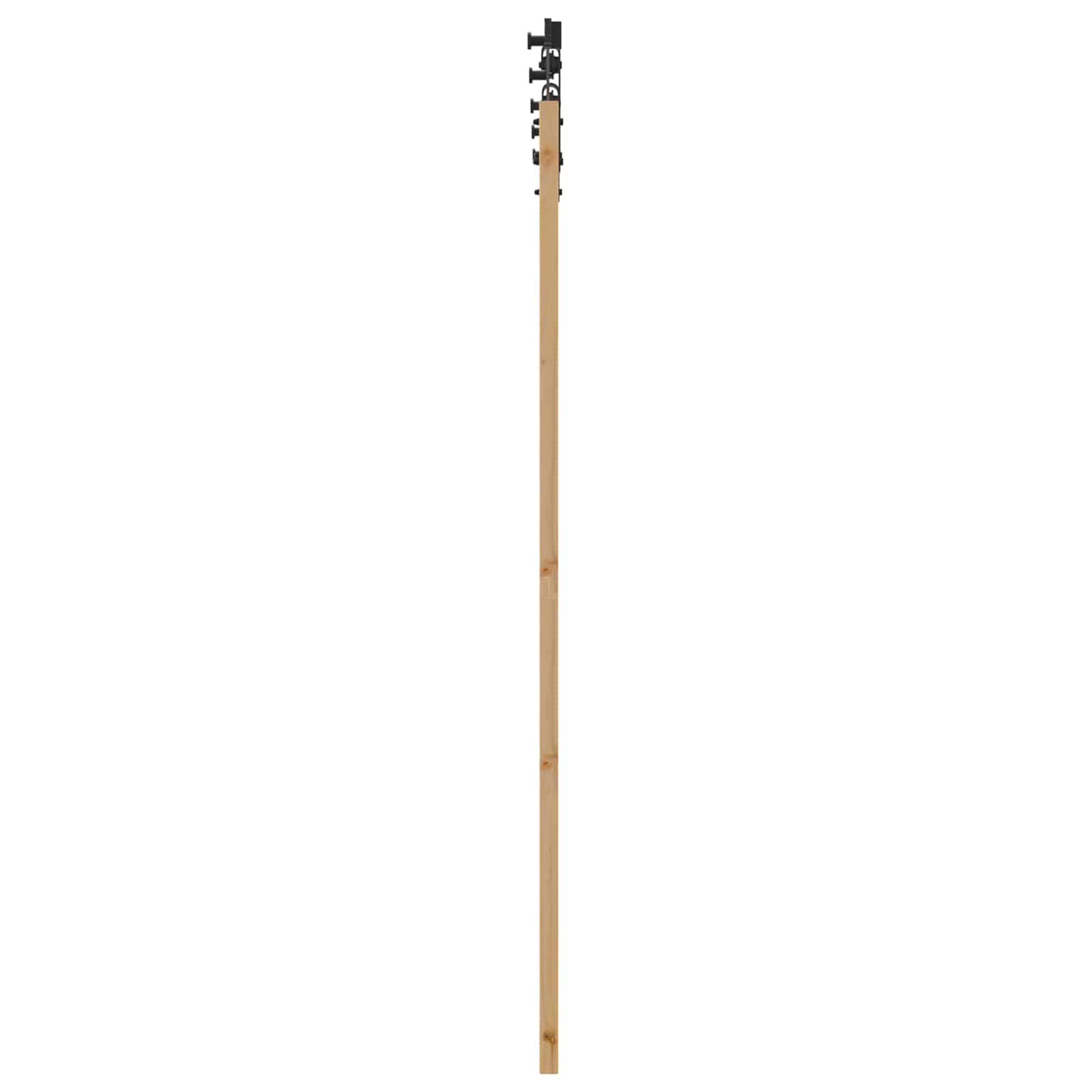 Skydedør Naturfarvet 86 x 198,5 cm Massivt fyrretræ