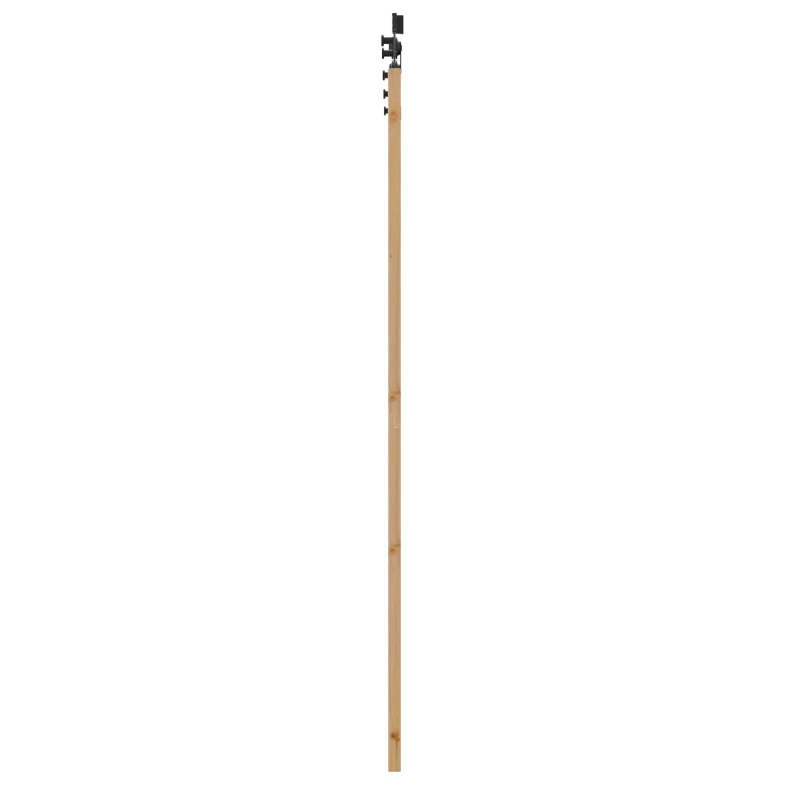 Skydedør ORKDAL Naturfarvet 73,5 x 211 cm Massivt fyrretræ
