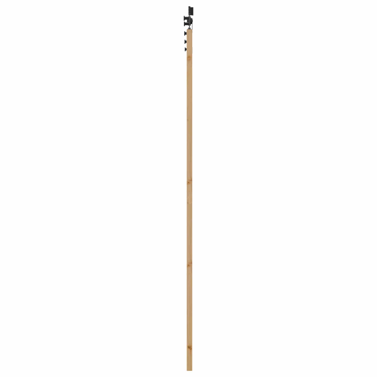 Skydedør ORKDAL Naturfarvet 83 x 232 cm Massivt fyrretræ