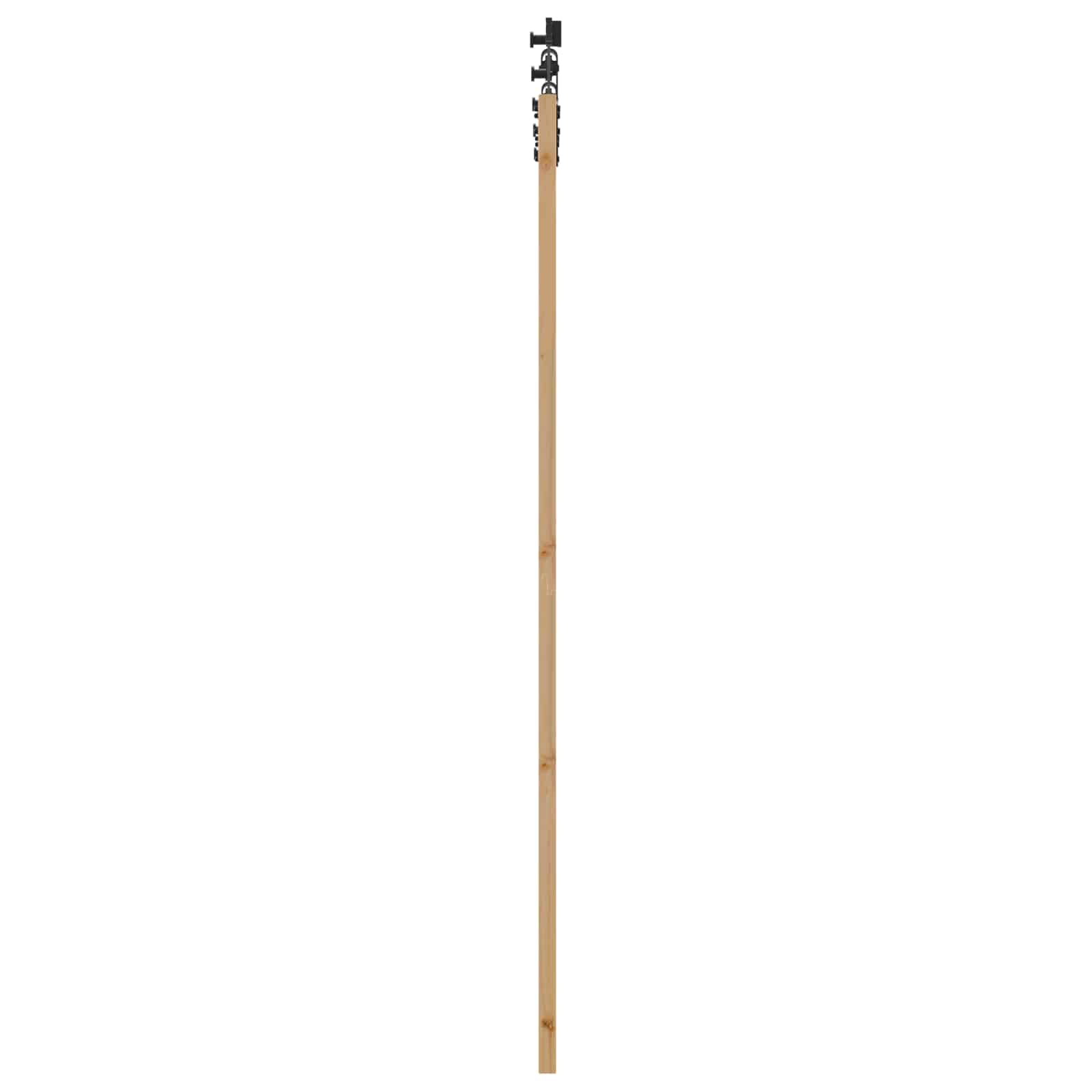 Skydedør ORKDAL Naturfarvet 73,5 x 211 cm Massivt fyrretræ