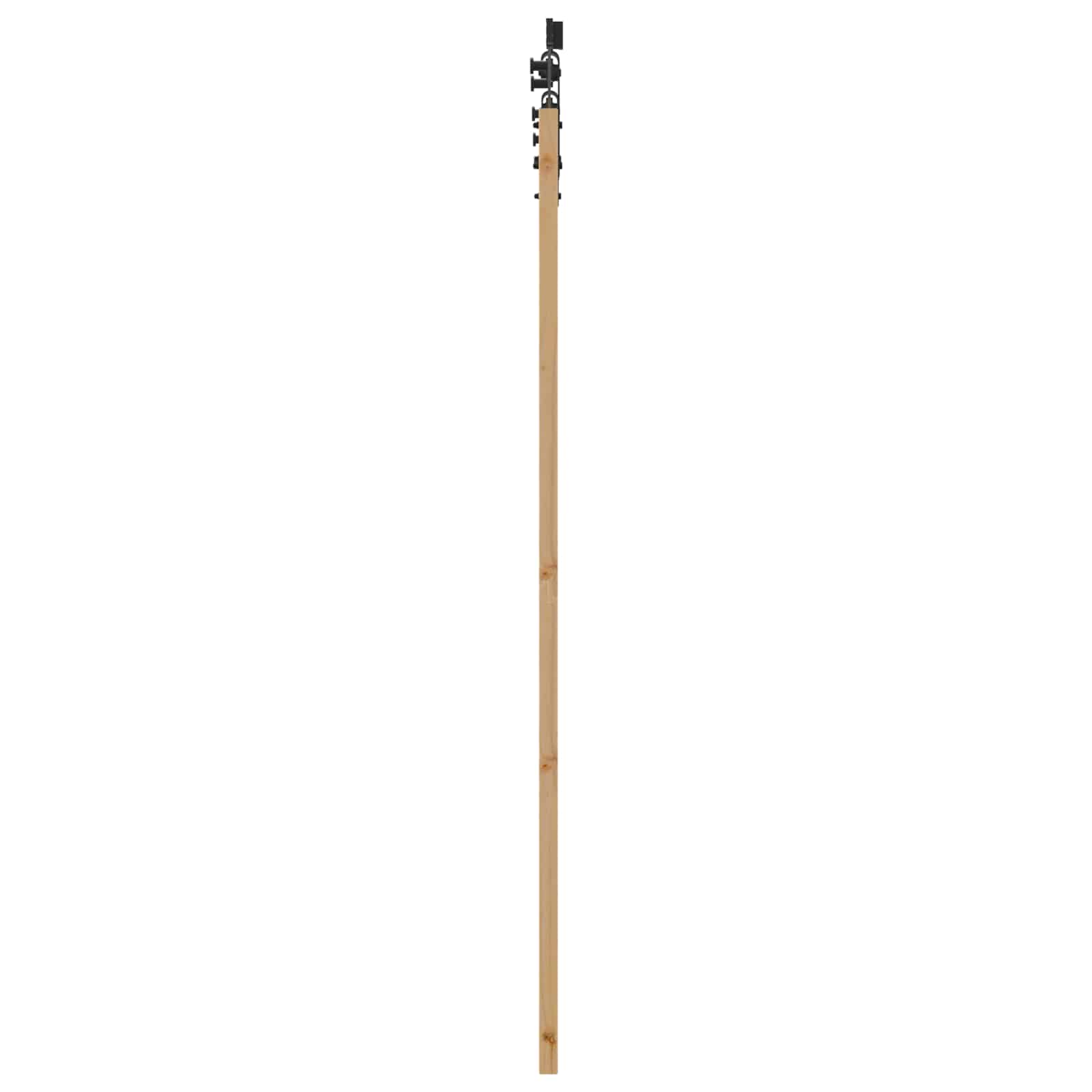 Skydedør ORKDAL Naturfarvet 61 x 198,5 cm Massivt fyrretræ