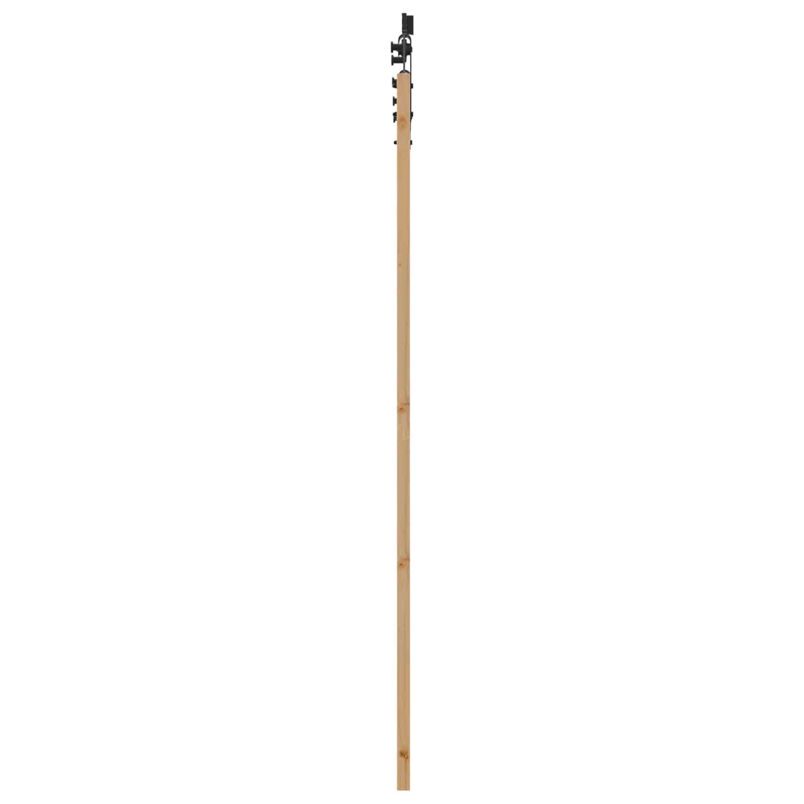 Skydedør ORKDAL Naturfarvet 86 x 211 cm Massivt fyrretræ