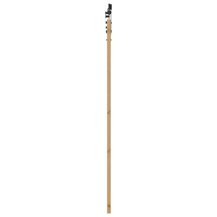 Skydedør ORKDAL Naturfarvet og sort 86 x 198,5 cm