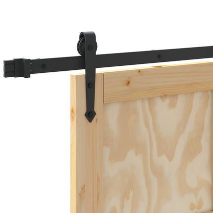 Skydedør ORKDAL 73,5 x 211 cm Massivt fyrretræ Naturfarvet