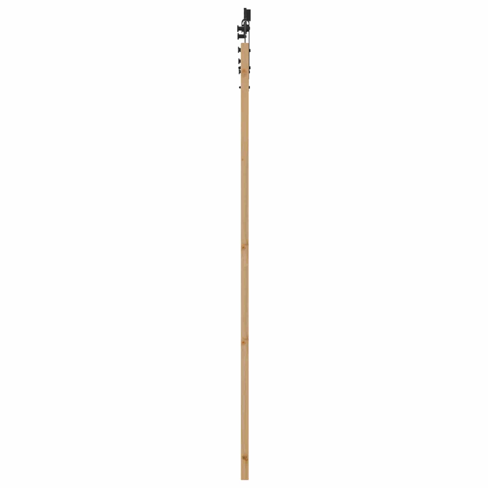 Skydedør ORKDAL Naturfarvet 83 x 211 cm Massivt fyrretræ