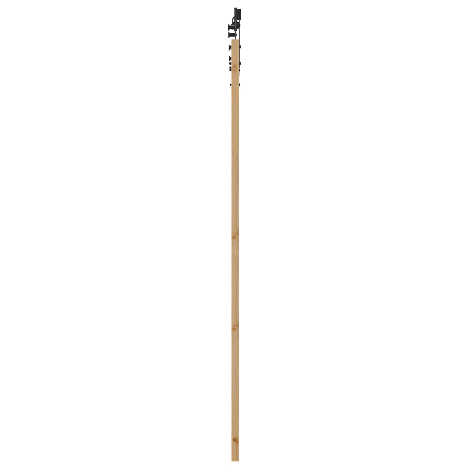 Skydedør ORKDAL Naturfarvet 73,5 x 211 cm Massivt fyrretræ