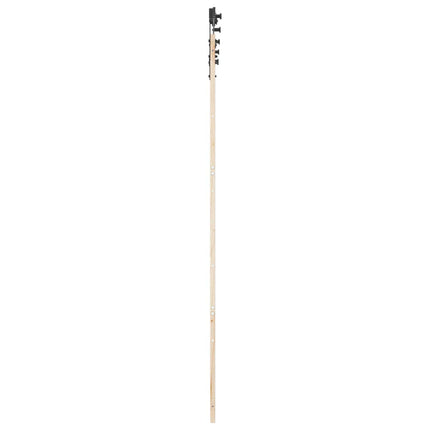 Skydedør Naturfarvet 80 x 208 cm Massivt fyrretræ
