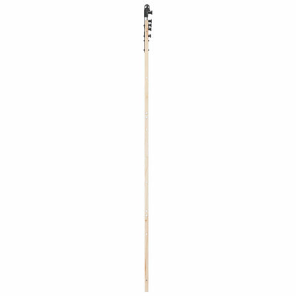 Skydedør Naturfarvet 90 x 208 cm Massivt fyrretræ