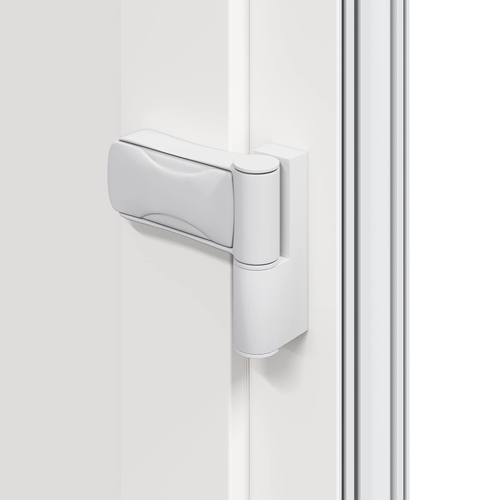 Hoveddør Antracit 88 x 200 cm PVC