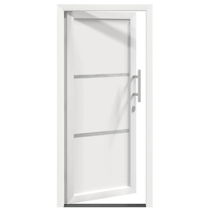Hoveddør 88 x 200 cm PVC Hvid