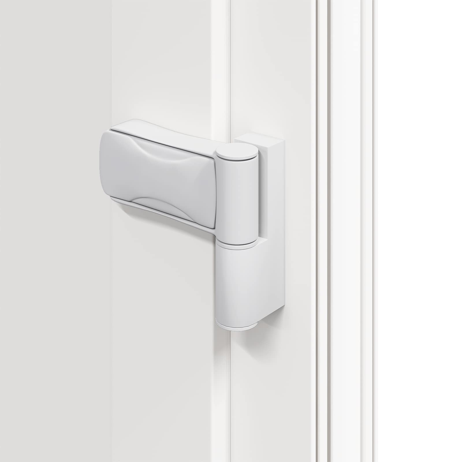 Hoveddør Hvid 98 x 200 cm PVC