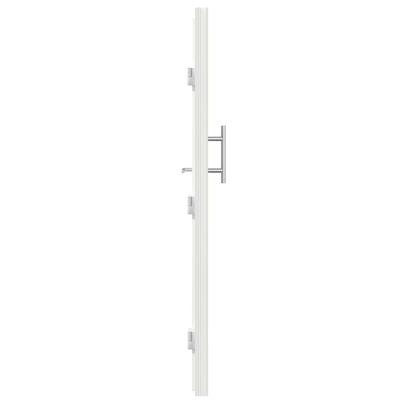 Hoveddør Hvid 98 x 200 cm PVC