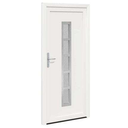 Hoveddør Hvid 98 x 200 cm PVC