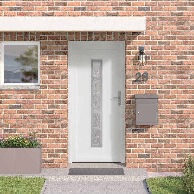 Hoveddør Hvid 88 x 200 cm PVC