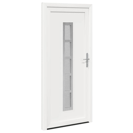 Hoveddør Hvid 98 x 200 cm PVC
