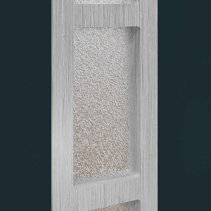 Hoveddør Antracit 98 x 208 cm PVC