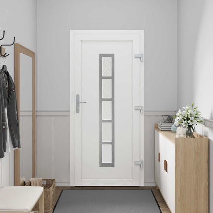 Hoveddør Antracit 108 x 208 cm PVC