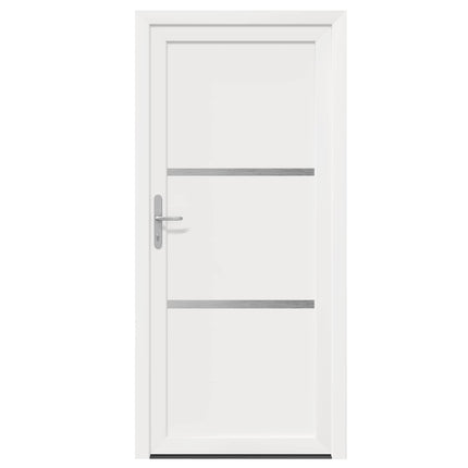 Hoveddør Hvid 88 x 200 cm PVC
