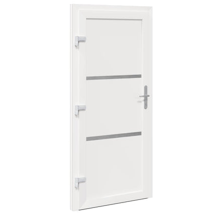 Hoveddør Hvid 98 x 200 cm PVC