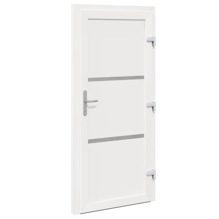 Hoveddør Hvid 88 x 200 cm PVC
