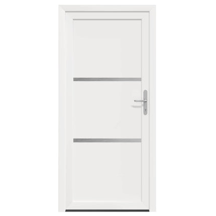 Hoveddør Hvid 88 x 200 cm PVC