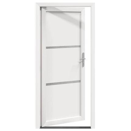Hoveddør Hvid 98 x 208 cm PVC