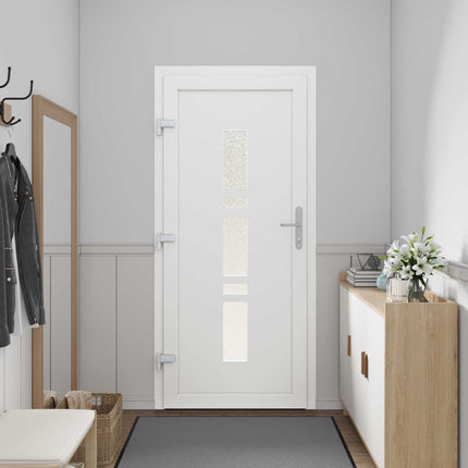 Hoveddør Antracit 98 x 208 cm PVC