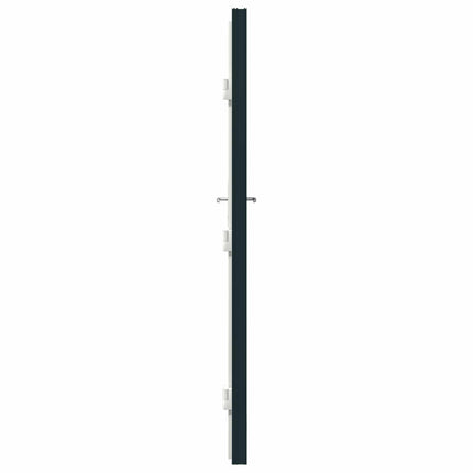 Hoveddør Antracit 108 x 208 cm PVC