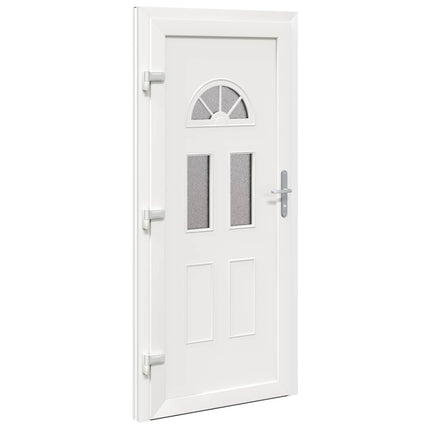 Hoveddør Antracit 98 x 198 cm PVC