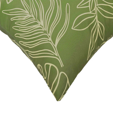 Pude med pude HEERLEN 2 stk. Bladdesign Polyester