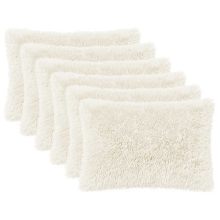 Pude med pude HEERLEN 6 stk. Hvid PV Fleece