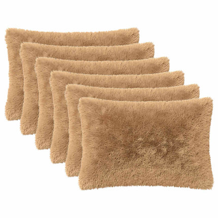 Pude med pude HEERLEN 2 stk. Gråbrun PV Fleece