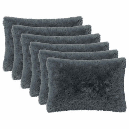 Pude med pude HEERLEN 6 stk. Antracit PV Fleece