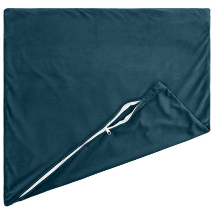 Pude med pude HEERLEN 6 stk. Blå Fløjl
