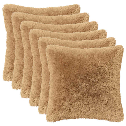 Pude med pude HEERLEN 2 stk. Gråbrun PV Fleece