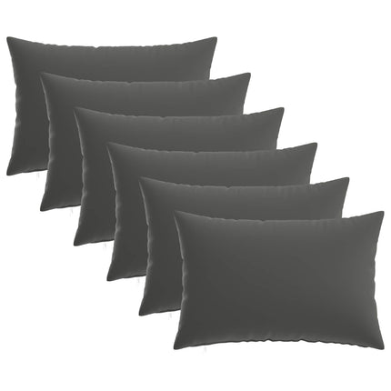 Pude med pude HEERLEN 6 stk. Antracit Polyester