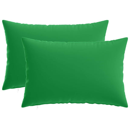 Pude med pude HEERLEN 2 stk. Grøn Polyester