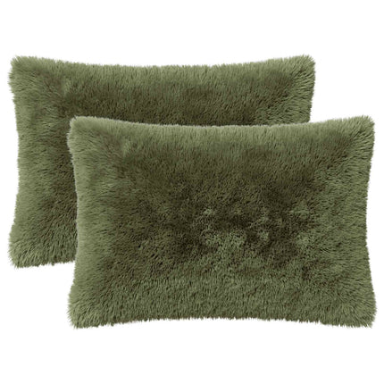 Pude med pude HEERLEN 2 stk. Grøn PV Fleece