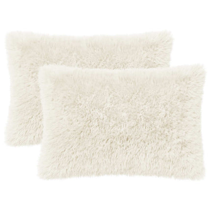Pude med pude HEERLEN 2 stk. Hvid PV Fleece
