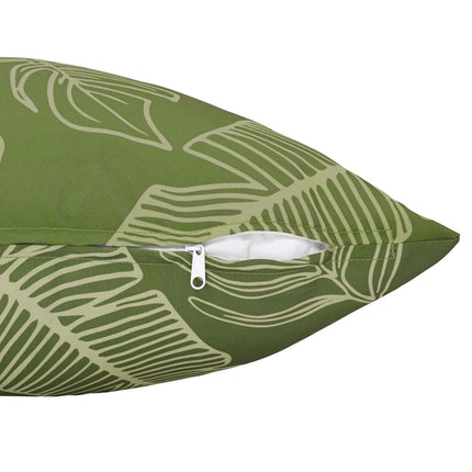 Pude med pude HEERLEN 2 stk. Bladdesign Polyester