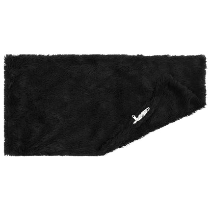Pude med pude HEERLEN 6 stk. Sort PV Fleece