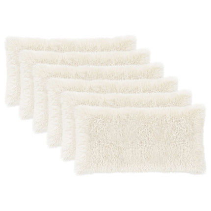Pude med pude HEERLEN 6 stk. Hvid PV Fleece