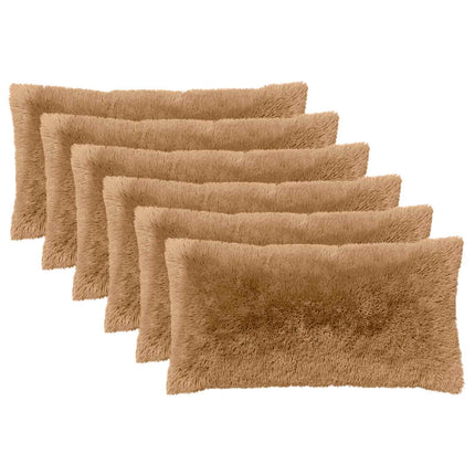 Pude med pude HEERLEN 2 stk. Gråbrun PV Fleece