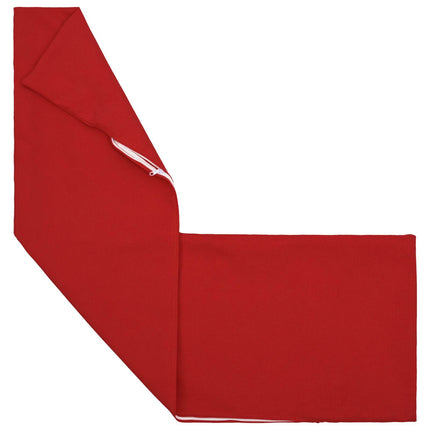 Pude med pude HEERLEN Rød 40 x 145 cm Stof