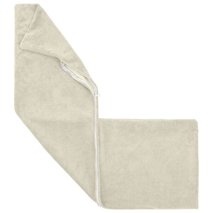Pude med pude HEERLEN Cremefarvet 40 x 145 cm Mikrofiber Fleece