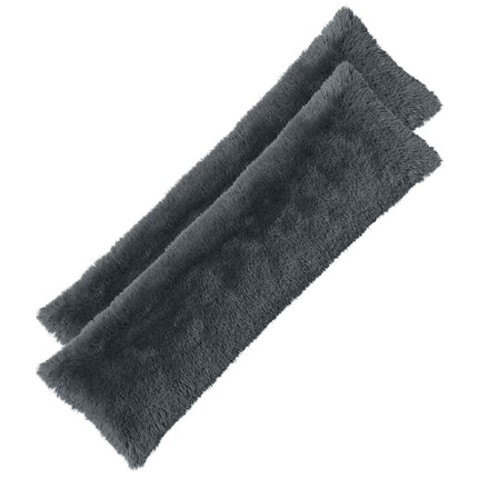 Pude med pude HEERLEN 2 stk. Antracit PV Fleece
