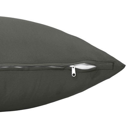 Pude med pude HEERLEN 2 stk. Antracit Polyester