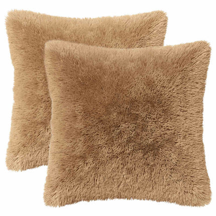 Pude med pude HEERLEN 6 stk. Gråbrun PV Fleece