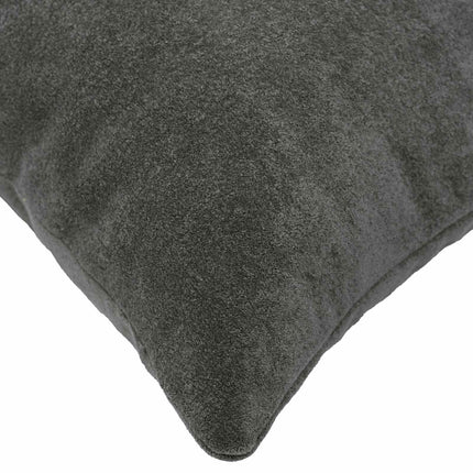 Pude med pude HEERLEN 6 stk. Antracit Mikrofiber Fleece